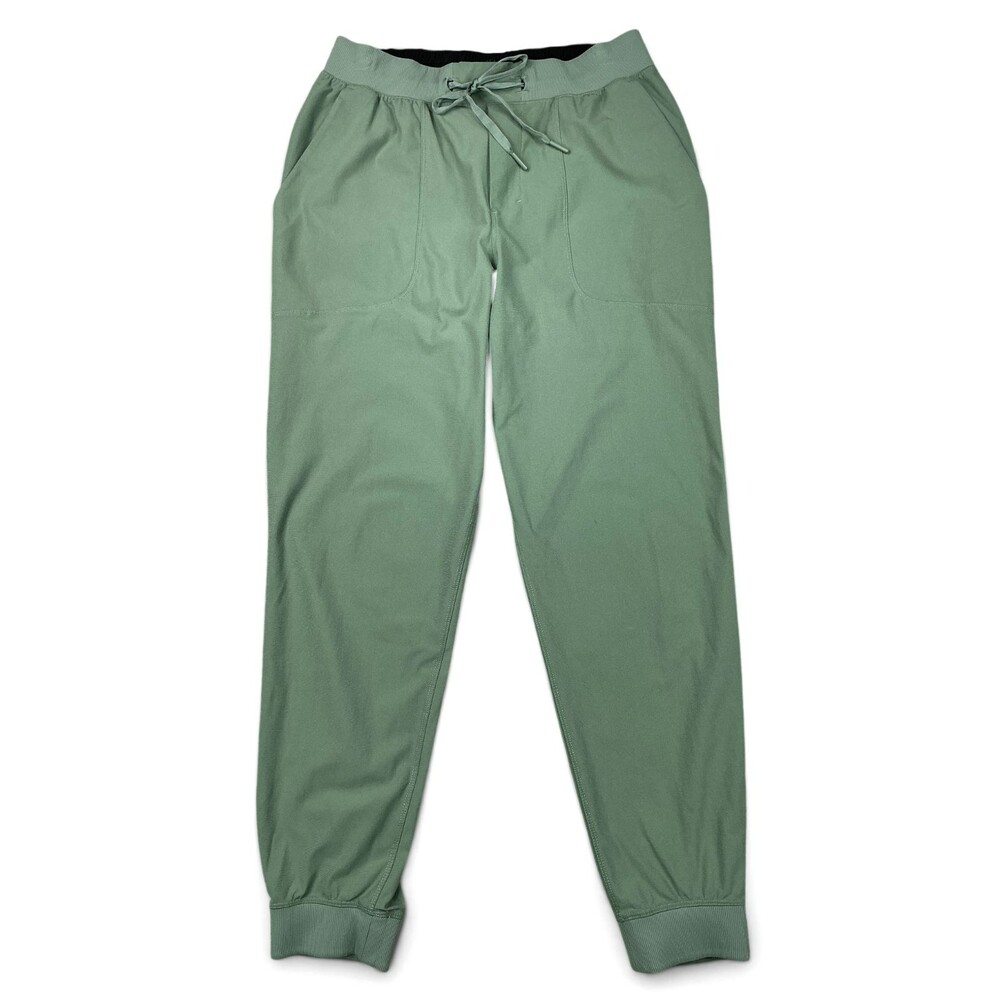 Lululemon ABC Warpstreme Jogger Pants Mens Size M Sage Green LM5AMZS Gym Commute